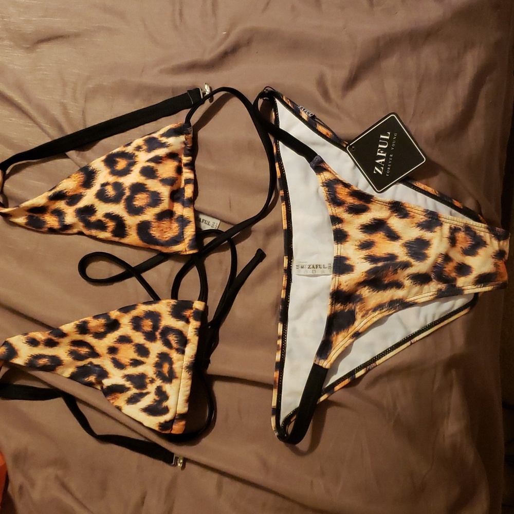 Zaful Leopard Bikini